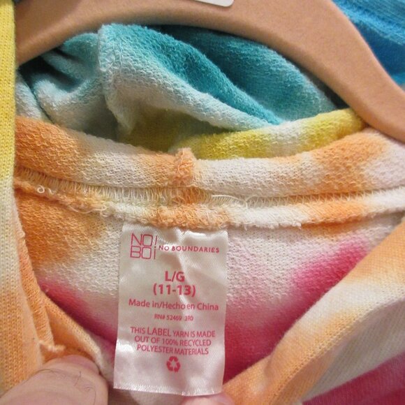 no boundaries tie dye matching sweatpants and hoodie - Picture 2 of 6